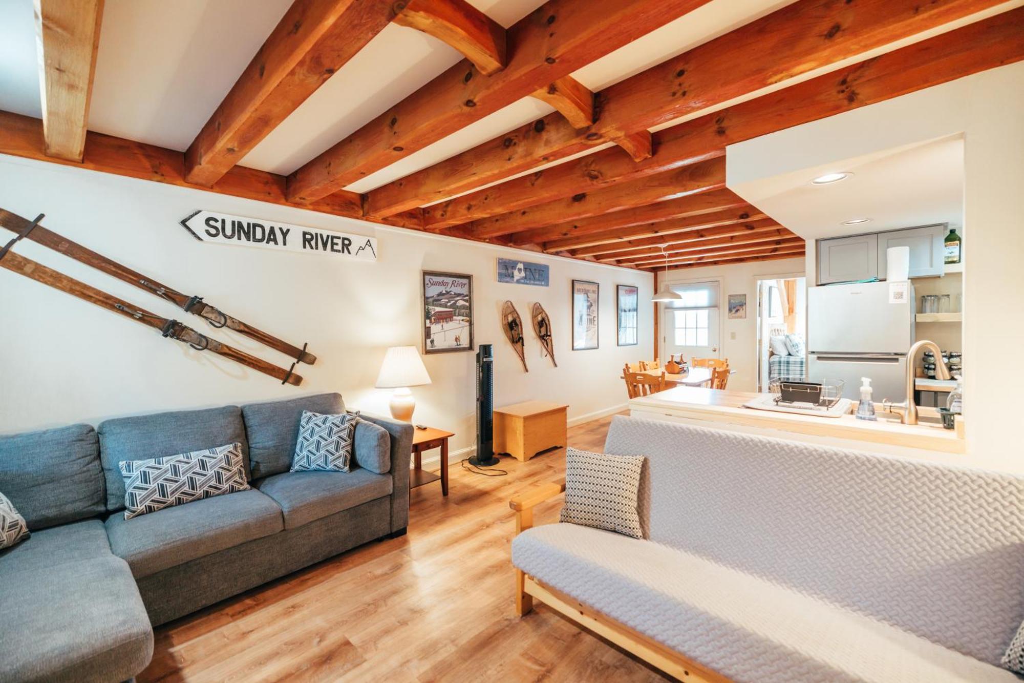 Newly Renovated & Furnished Condo, Only 3 Min To Sunday River! Bethel Exterior foto